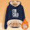 Damen-Kapuzenpullover, warmer Winterpullover 3