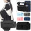 Multifunctional Waterproof Diaper Bag & Stroller Storage – Large Capacity, Lightweight, Compatible with Most Strollers 5