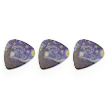 Trsátka Starry Sky pro kytaru, 3 tloušťky, pro akustickou elektrokutaru, nová B1X0Q1T5