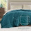 Windom Microfiber All-Season Blanket King Teal 3