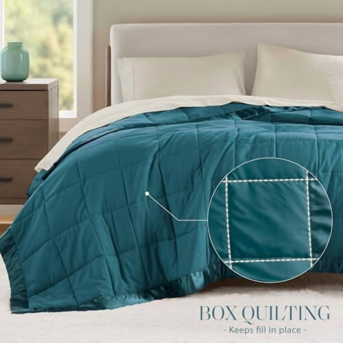 Windom Microfiber All-Season Blanket King Teal 2