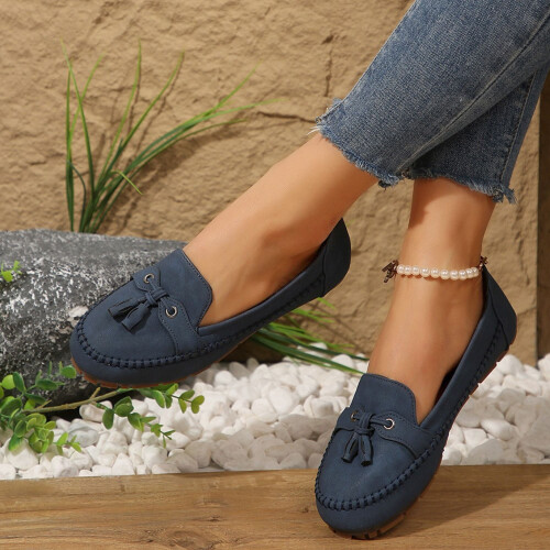 Γυναικεία μοκασίνια Comfort Penny με εσωτερικό πάτο Memory Foam, επαγγελματικά μοκασίνια, 2