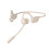 Draadloze open-ear hoofdtelefoon Bluetooth 5.3 Abrikoos 1 stuk 1