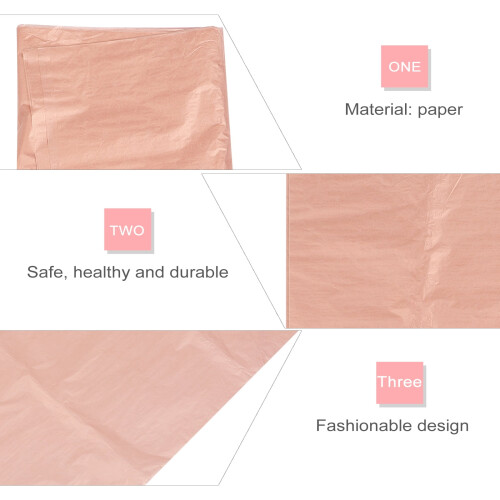 100Pcs Decorative Gift Wrapping Craft Tissue Paper for Xmas Valentine Wedding 1