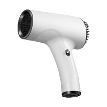 MOQIN500W Draadloze Draagbare Haardroger, Draadloze Föhn met Negatieve Ionen voor Normaal & Krullend Haar – Compatibel met Qi-opladers