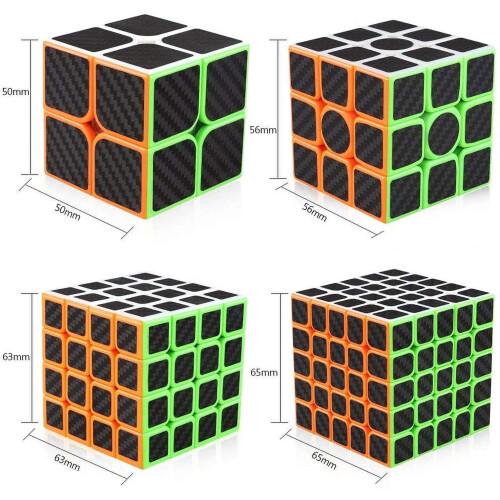 Σετ κύβων ταχύτητας 2x2, 3x3, 4x4, 5x5 – Παιχνίδι παζλ για παιδιά & ενήλικες, 1