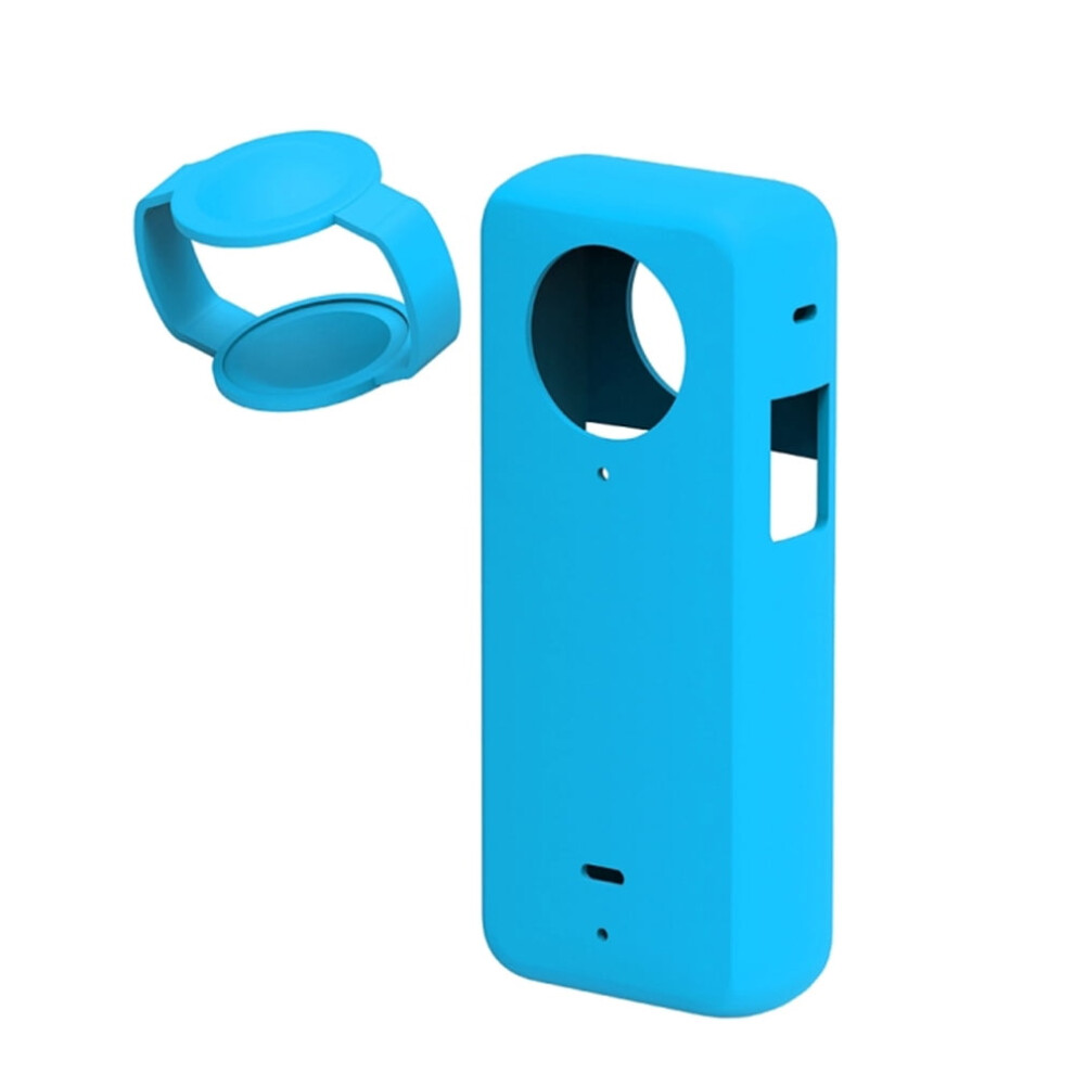 Protective Case,Cover With Lens Compatible With Camera Silicone Cover Panorama Camera Lens Compatible Qisuo Rusuo Dsfen Buzhi 9555307279310