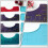 Reusable Clothes Ruler Sky-Blue 4Set 10.2x4.5x0.2In 8