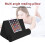 Support de tablette/coussin de lecture multi-angles pour lit et canapé, noir. 7