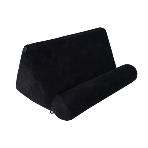 Support de tablette/coussin de lecture multi-angles pour lit et canapé, noir. 1