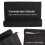 Support de tablette/coussin de lecture multi-angles pour lit et canapé, noir. 3
