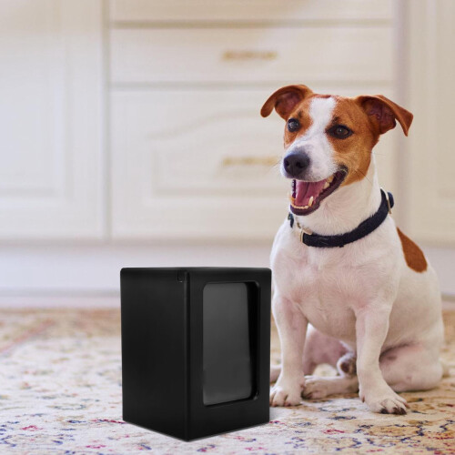 Vacker träurna för husdjur, asklåda för hund och katt, elegant design 2