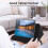 Support de tablette/coussin de lecture multi-angles pour lit et canapé, noir. 8