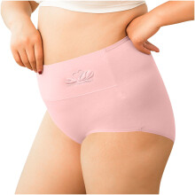 Lenjerie intimă pentru femei lulshou, mărime mare, talie înaltă, culoare solidă, chiloți moi, respirabili, confortabili, lenjerie intimă, XXL