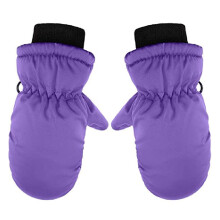 Waterproof Toddler Mittens for Skiing & Snow – Warm Knitted Winter Gloves for Boys & Girls, Compatible with Cold Weather