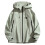 Kukoosong Ανδρικό Μπουφάν Softshell με Κουκούλα, Αδιάβροχο, Ελαφρύ Αντιανεμικό, 1