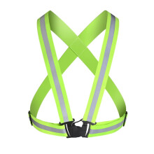 Nieuw Green4 (A) One Size $ Reflecterende banden voor buitenfietsen, zeer elastisch reflecterend vest, reflecterende fietskleding, reflecterend vest