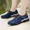 Herensneakers van mesh, blauw, maat 41 6