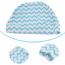 Gorro de natación infantil de nailon, seguro y elástico para todo tipo de cabello.
