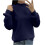 Φούτερ για γυναίκες Plus Size, Γυναικεία Oversized Φούτερ με Στρογγυλή Λαιμόκοψη, 5