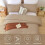 Queen Comforter Set Taupe Brown 3-Piece 3
