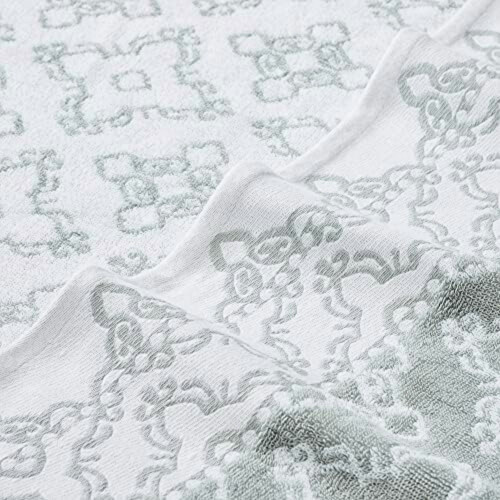 Ensemble de 6 serviettes 100 % coton peigné 2
