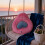 Smiling Heart Avocado Pillow 17.7 inch 6