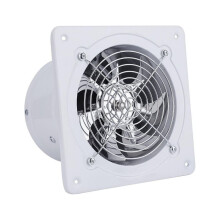4 Inch Utility Blower Fan, 110 V, Low Noise Ventilator Extractor Wall Ventilator Duct Fan White