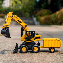 Spielzeug für Kinder, Bulldozer, Bagger, Automodell, Baggerspielzeug für 4-jährige Jungen