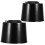 2 Pcs Ceiling Fan Accessories 9.50X9.50X8.00CM Black 7
