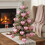 Heart Decorations Pink Hanging Ornaments 12pcs 4