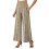 Γυναικείο Ελαστικό Παντελόνι Palazzo Lounge με Φαρδιά Πόδια και Τσέπες, Άνετο, Κομψό 3