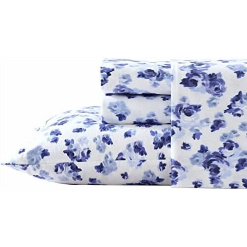 Σεντόνια Φανέλας Queen Size, Αντιρυτιδικά & Ανθεκτικά στις Ρυτίδες Βαμβακερά, Μαλακά, 2