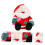 Peluche Père Noël rouge (1 pièce) 5
