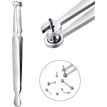 Multi-Purpose Piercing Clamp Tool,Piercing Removal Tool-Perfect to Change and Remove Cartilage,Lip and Nose Jewelry Remove Ball Back Earrings