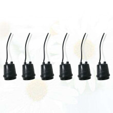 Round Lamp Base for Pendant and Ceiling Lights 6 pcs