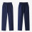 School Uniform Pants for Kids Dark Blue Thickened Elastic 5