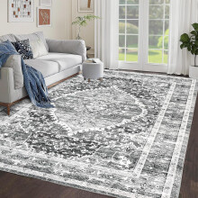 Vossfamul Vintage Chenille -matto 2,4 x 3,6 m