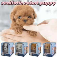 Robot chiot réaliste qui marche et aboie