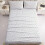 Silver Grey Cheetah Print Twin Sheet Set 4-Piece 2