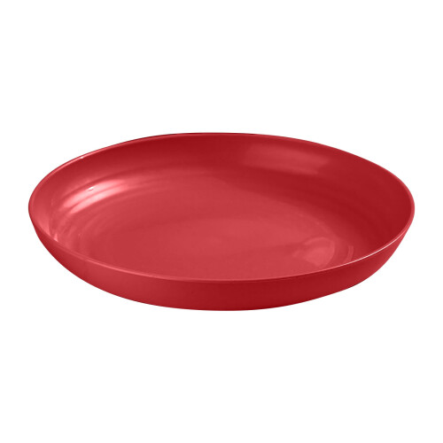 Large Plastic Serving Plates with Non-Slip Base – Versatile Round Platter for Cakes, Snacks & Storage 2