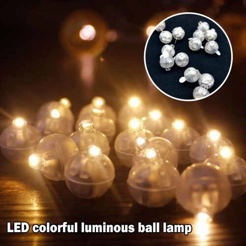 Bolas de luz LED individuais para artesanato e decoração. 2