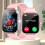 Full Touch Screen Smart Watch: Make & Answer Calls, Message Alerts, Unisex Design for Android & compatible with iPhone 4