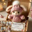 Mini-Hasen-Plüschtier mit inspirierender Karte – Ostergeschenk 7
