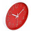 14 Inch Silent Wall Clock – Cement Grey Dial with White 5