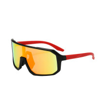 Lightweight Sports Glasses, Windproof Cycling Goggles, Wide-Vision Baseball Sunglasses, Sweatproof Non-Slip for Running & Cycling