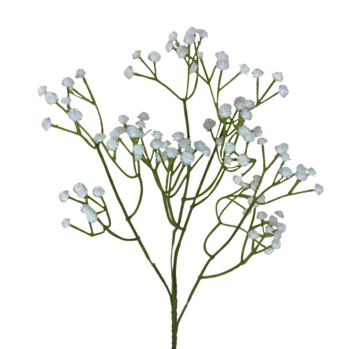 Artificial Gypsophila Bouquet White Silk 1 Piece
