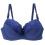 Sutiã Push-up Feminino de Renda Sem Bojo Plus Size com Aro e Renda 1