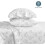 Queen Microfiber Sheet Set 4-Piece Deep Pocket 2