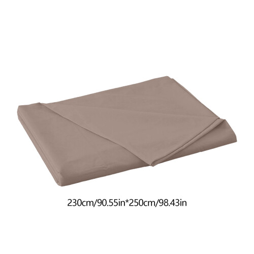 Fiber Bed Sheets 70.87x90.55Inch Super Soft Summer Cooling Lightweight Solid Color Ease Skin Friendly Machine Washable Sheets 2
